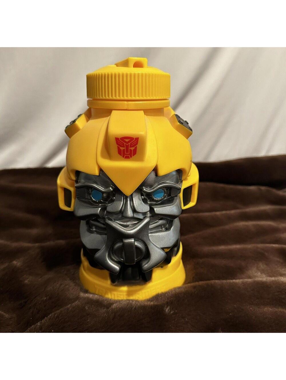 Hasbro Universal Studios 2012 Transformers Bumblebee Large 3D Water Bottle